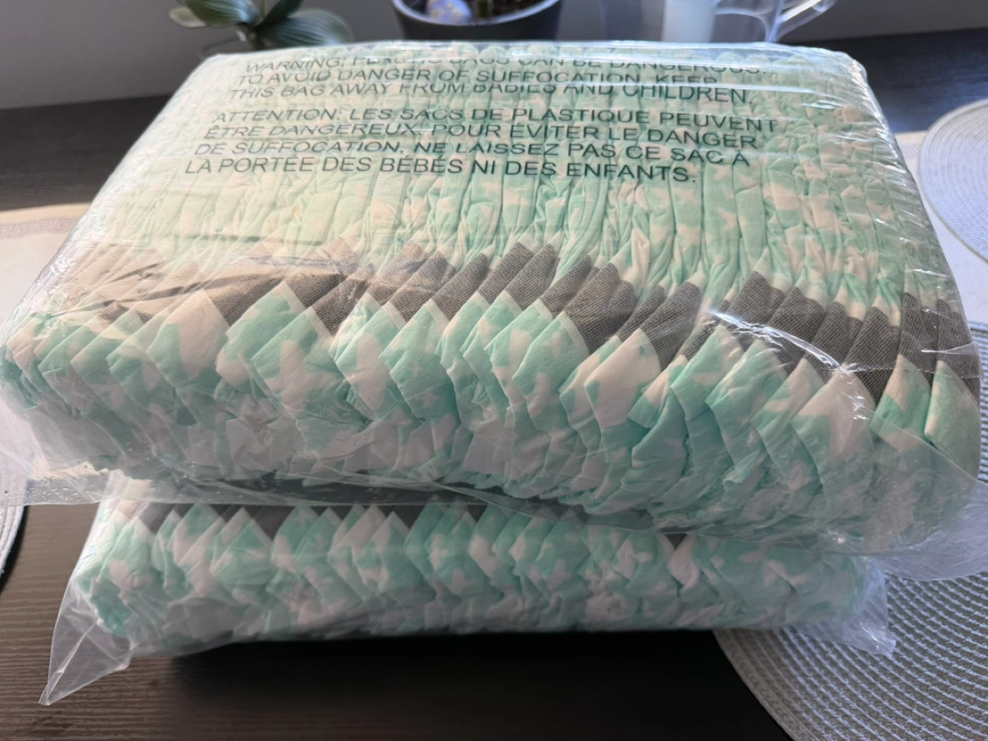 New Pack of Diapers