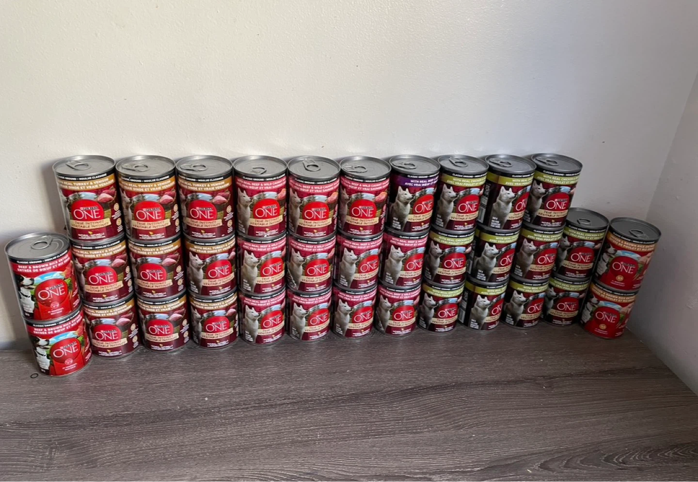 Purina One Wet Dog Food Lot (36 Cans)