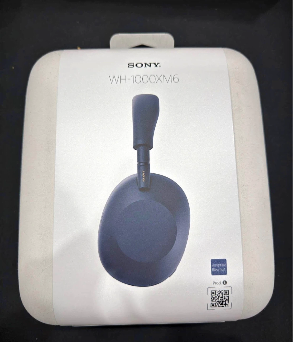 Sony WH-1000XM6 Headphones, Blue