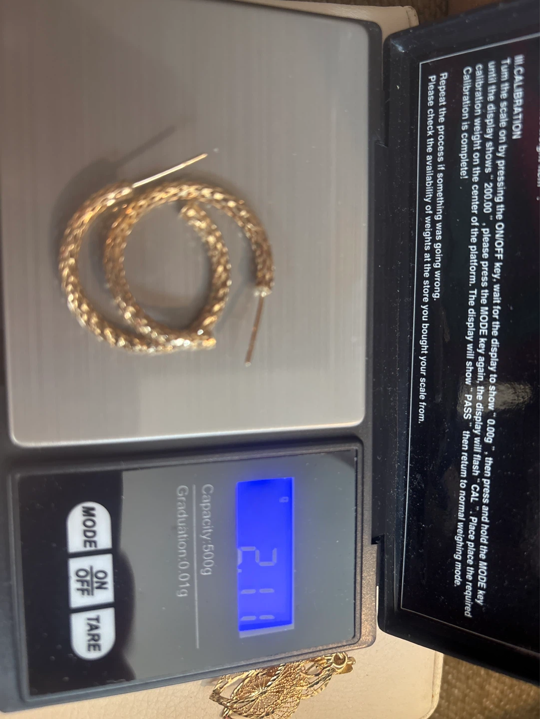 14k Gold Hoop Earrings