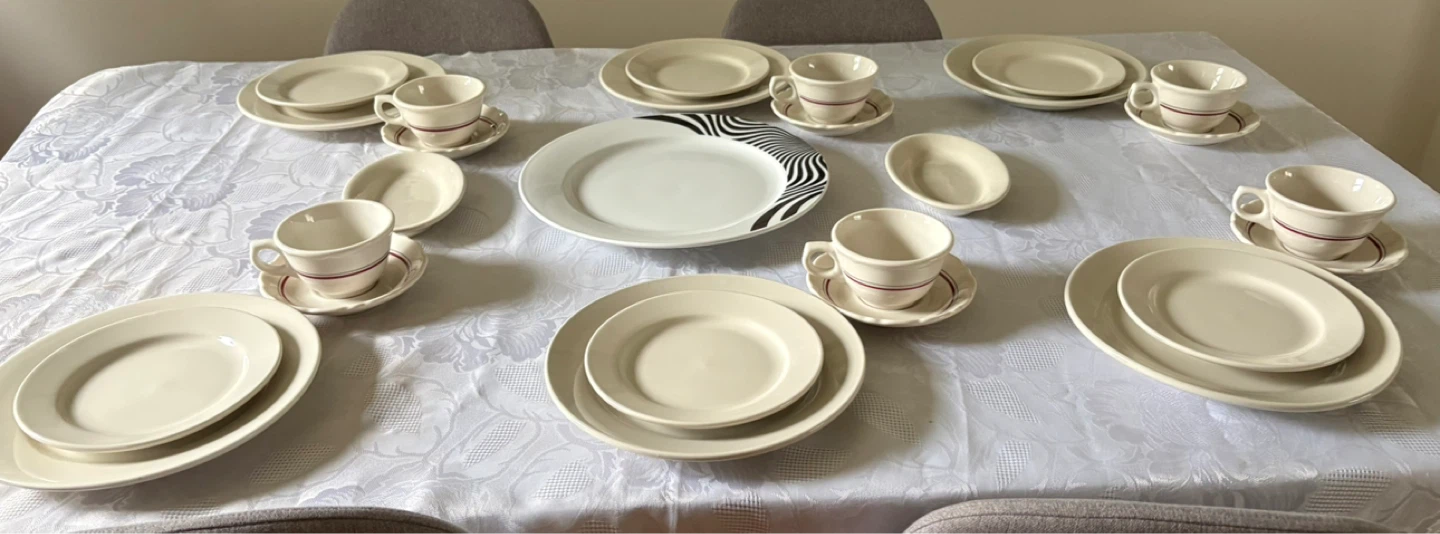 CAC China Dinnerware Set 6 people Serve - photo 2