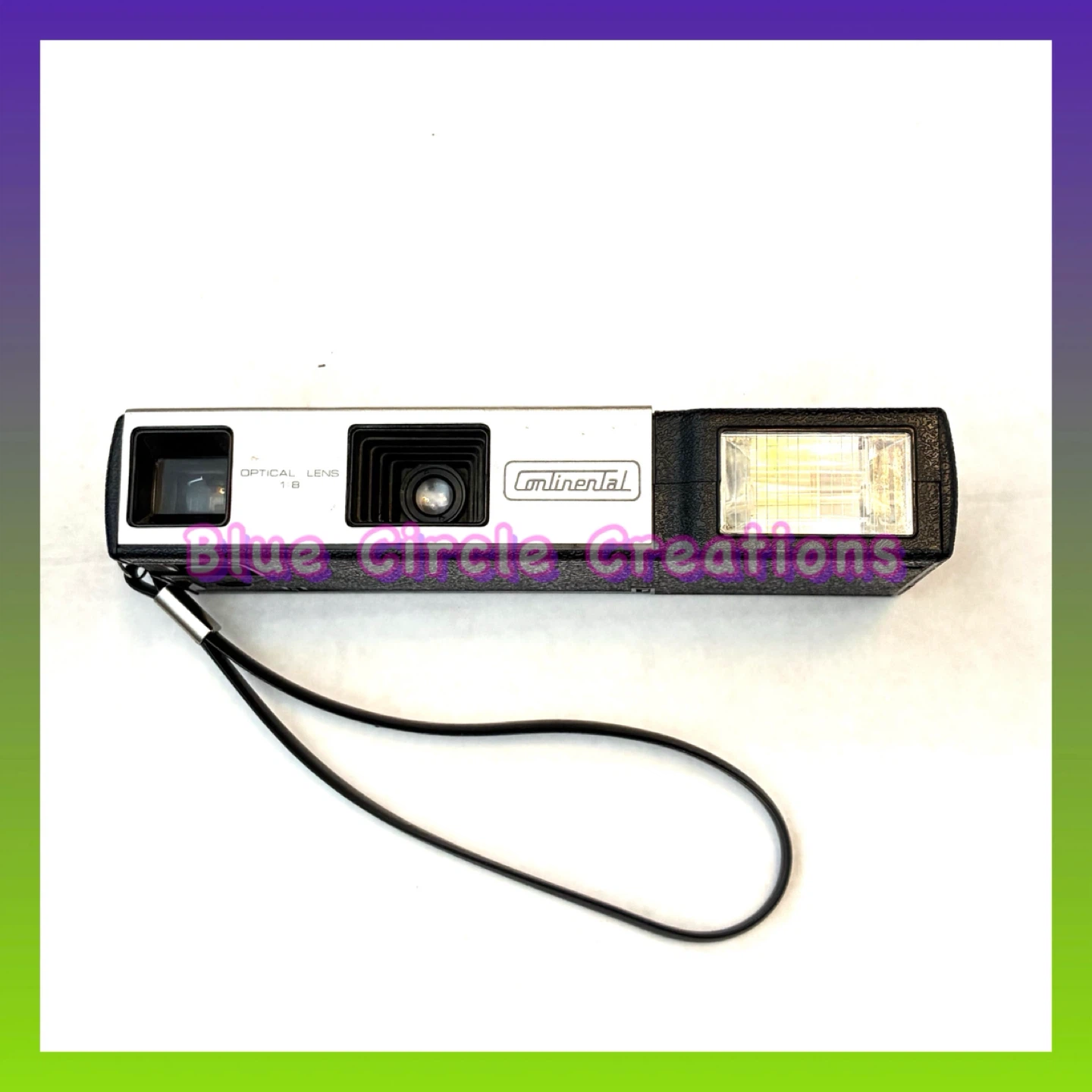 Continental Electroflash 555 Vintage Pocket 110 Film Camera