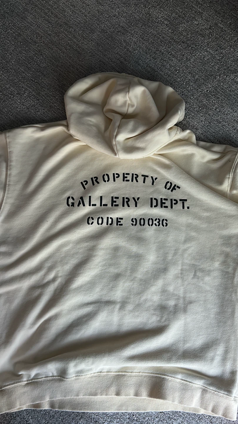 Gallery Dept X Lanvin "Dépt de la Galerie" Hoodie - photo 4