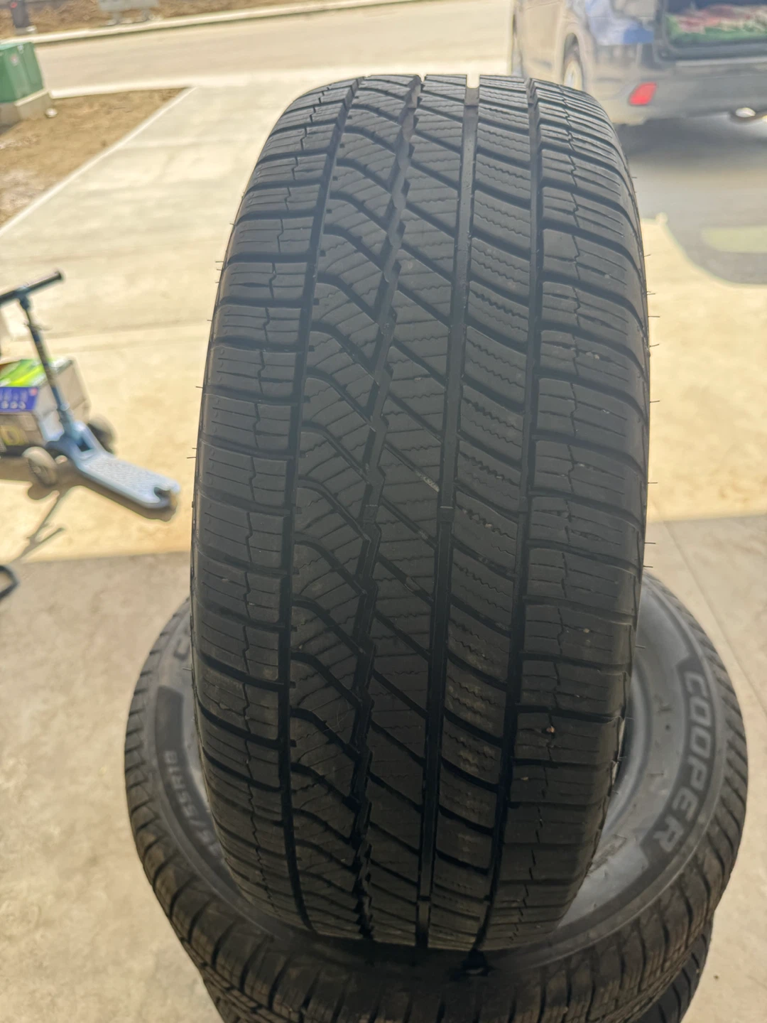 235/55R18 cooper traction command (dot 2925) set of four tires - photo 3