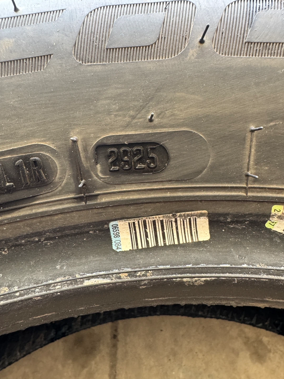 235/55R18 cooper traction command (dot 2925) set of four tires - photo 4