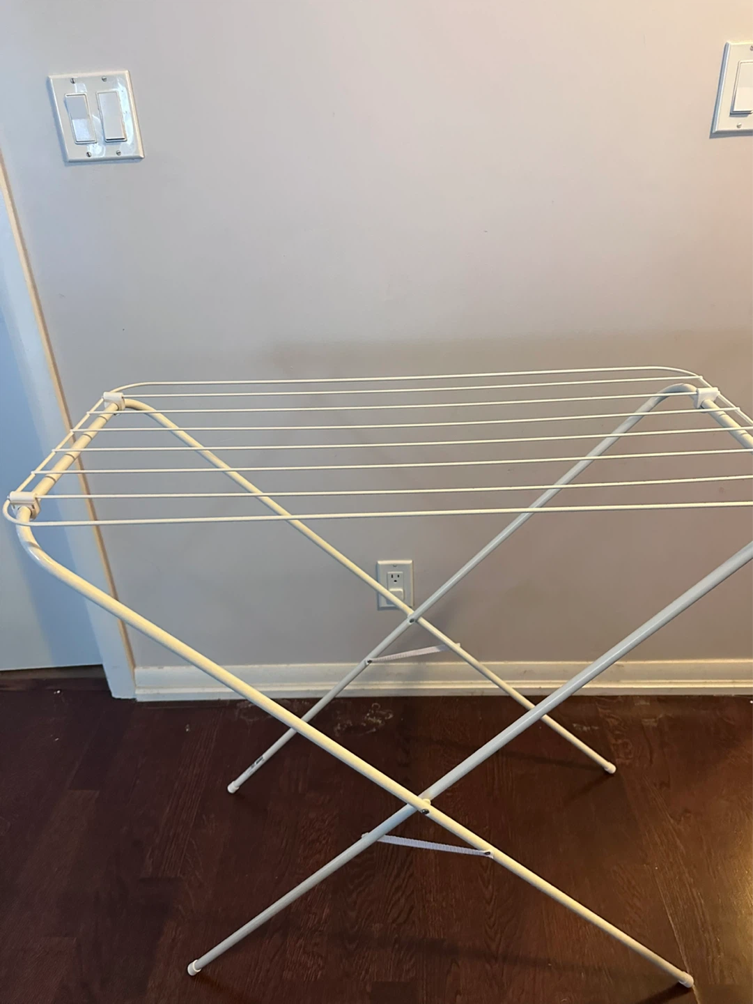 White Folding Drying Rack