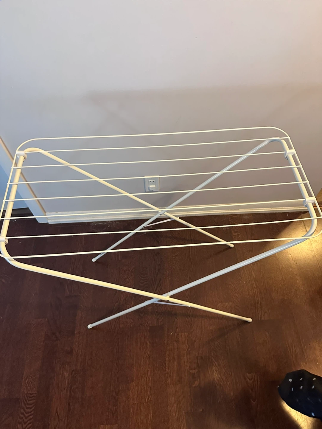 White Folding Drying Rack - photo 2