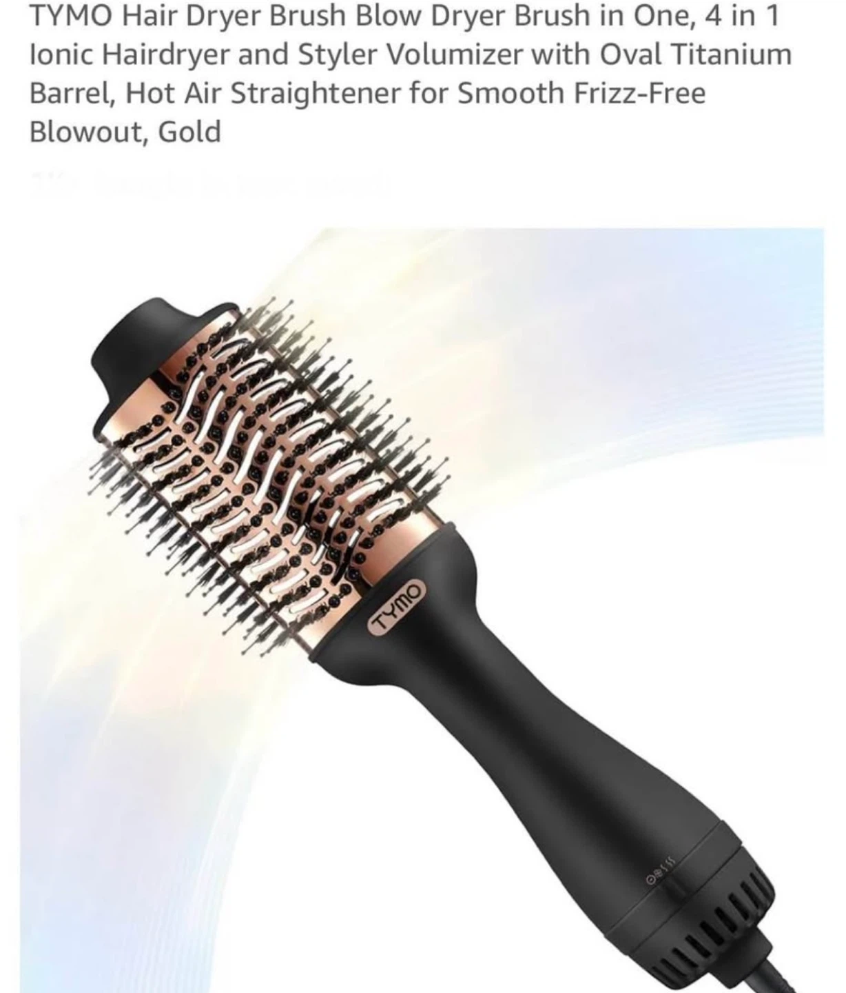 TYMO Hair Dryer Brush Blow Dryer - Ionic Volumizer
