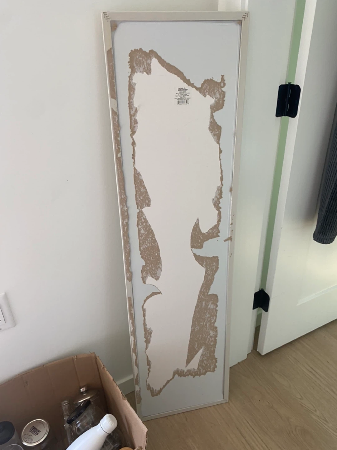 Full Length Mirror with White Frame - photo 3