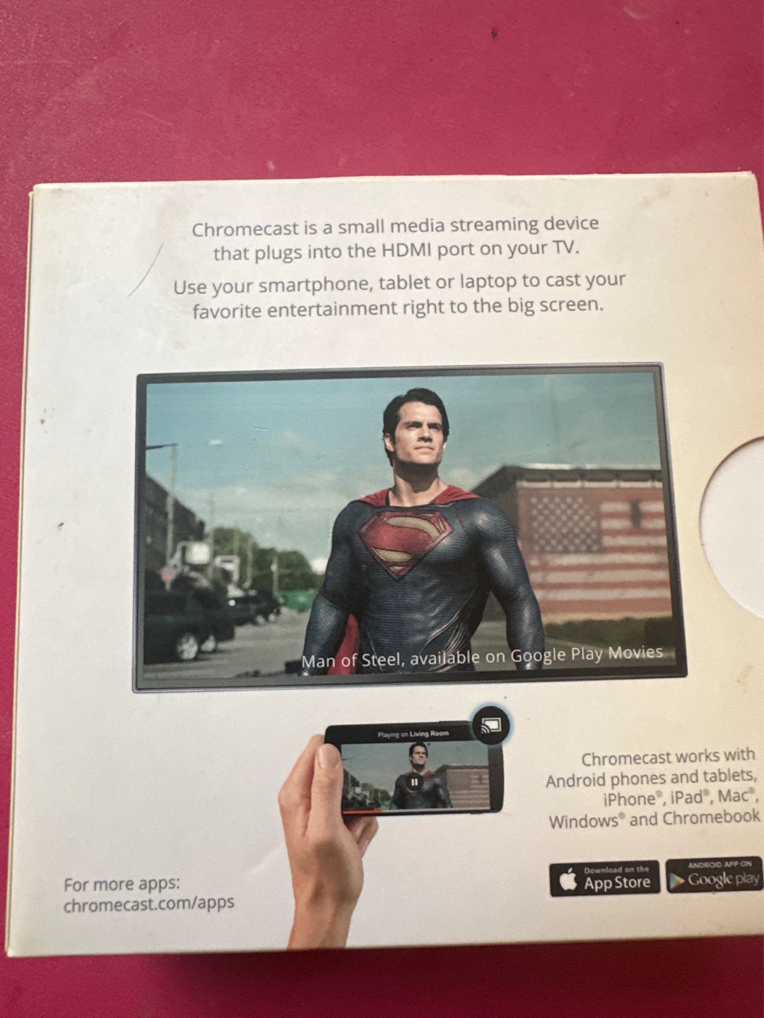 Google Chromecast Streaming Device - photo 2
