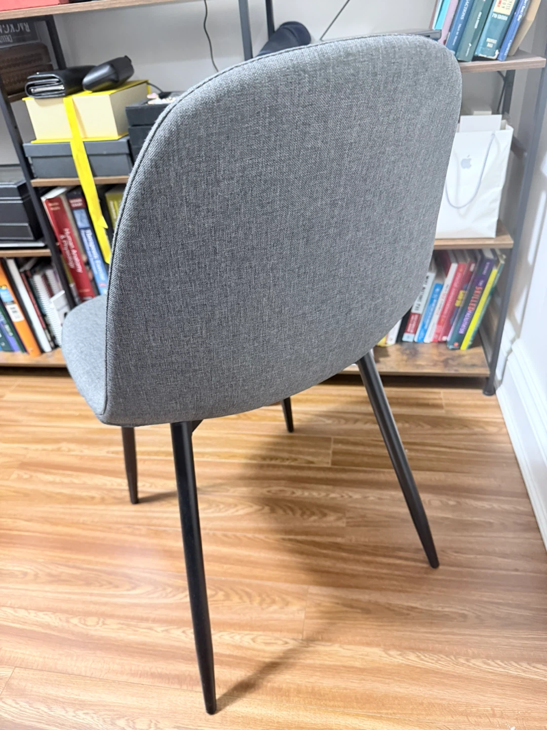 Grey Fabric Dining Chair - photo 3