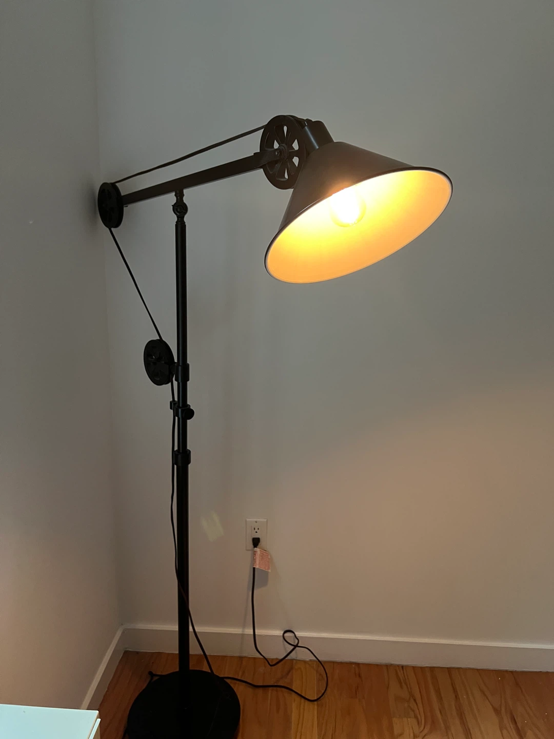 Black Modern Artistic Floor Lamp