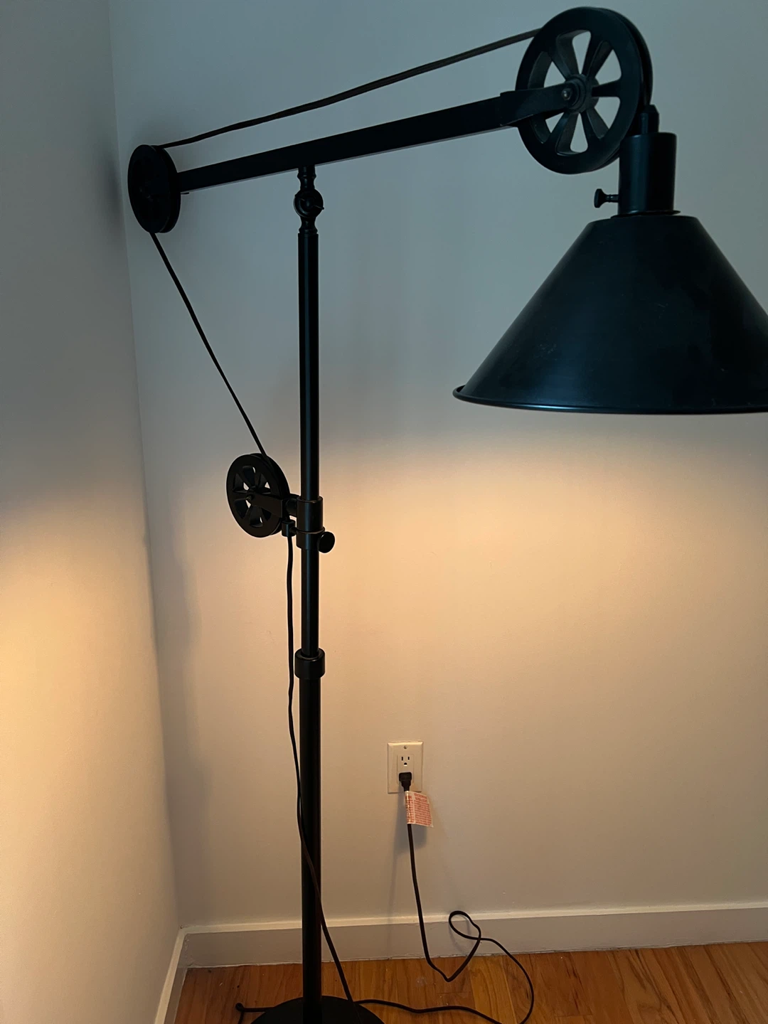 Black Modern Artistic Floor Lamp - photo 2