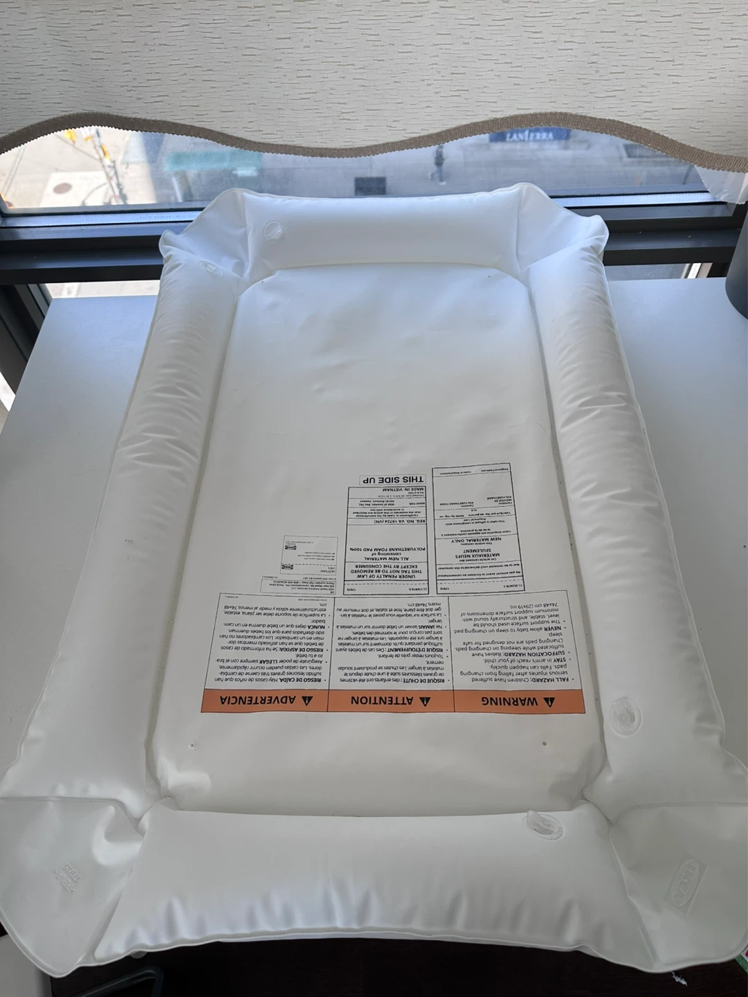 IKEA SKÖTSAM Babycare Mat White