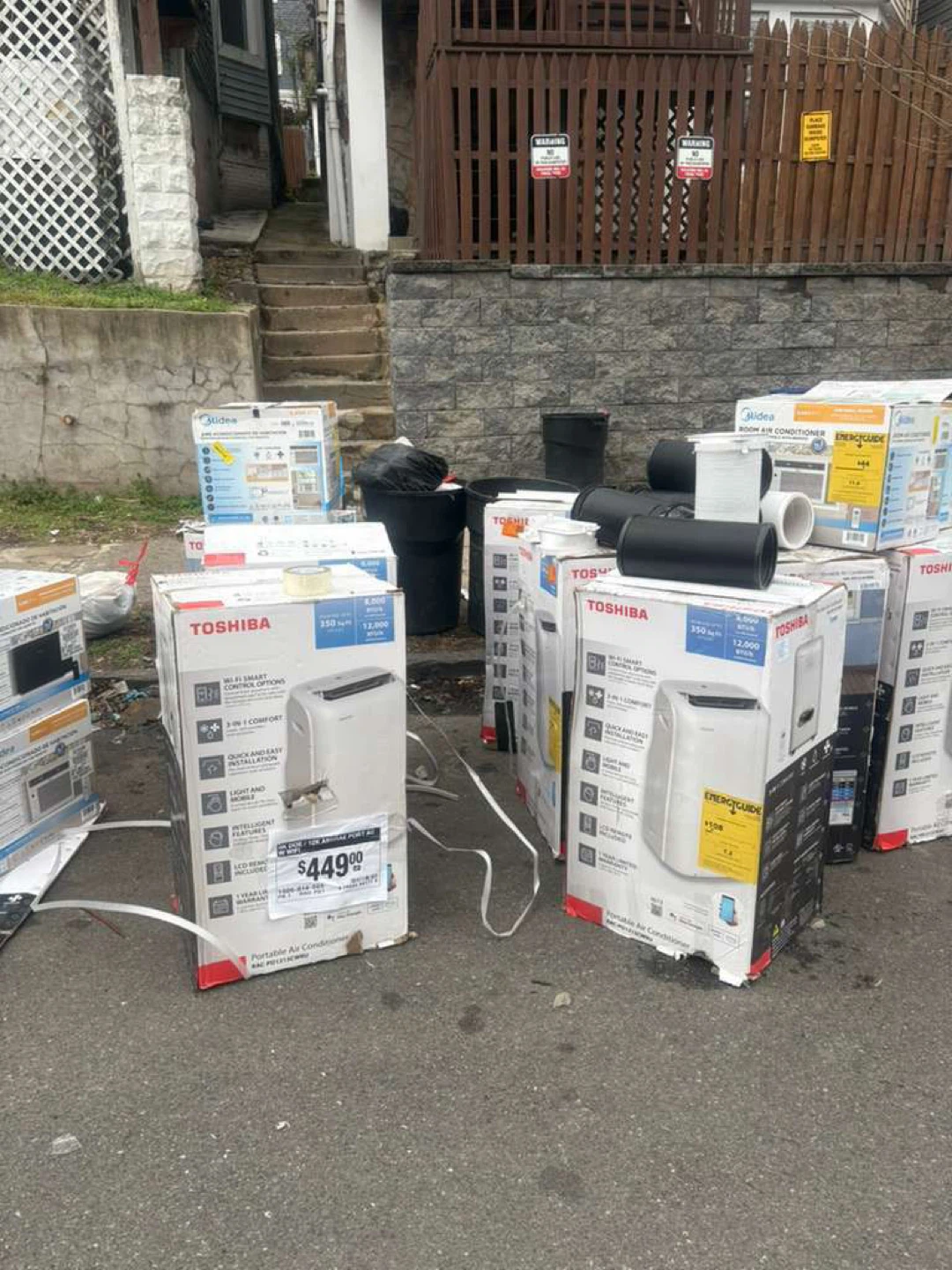 Toshiba Portable Air Conditioner 12 mil BTU