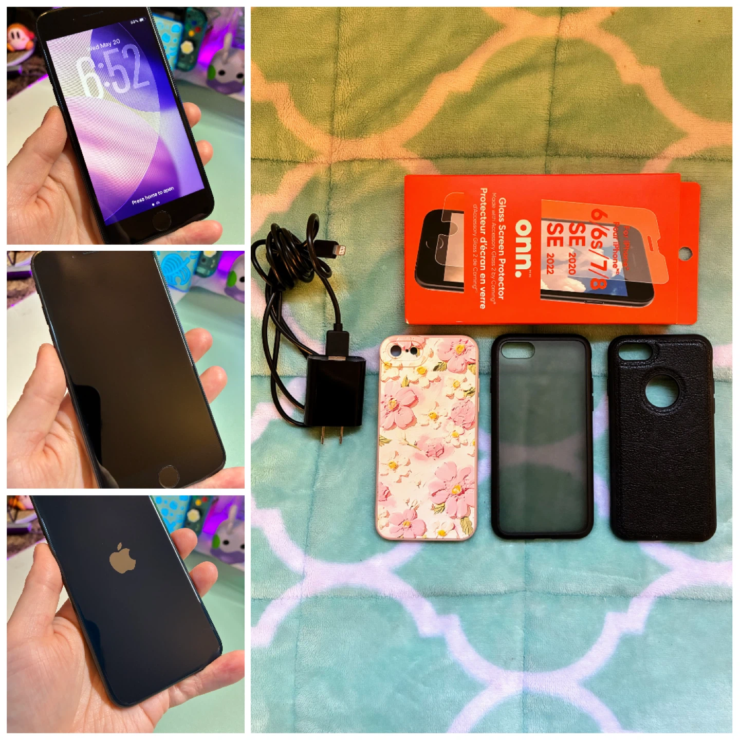 iPhone SE 2022 3rd Gen (64GB) with Accessories (unlocked)