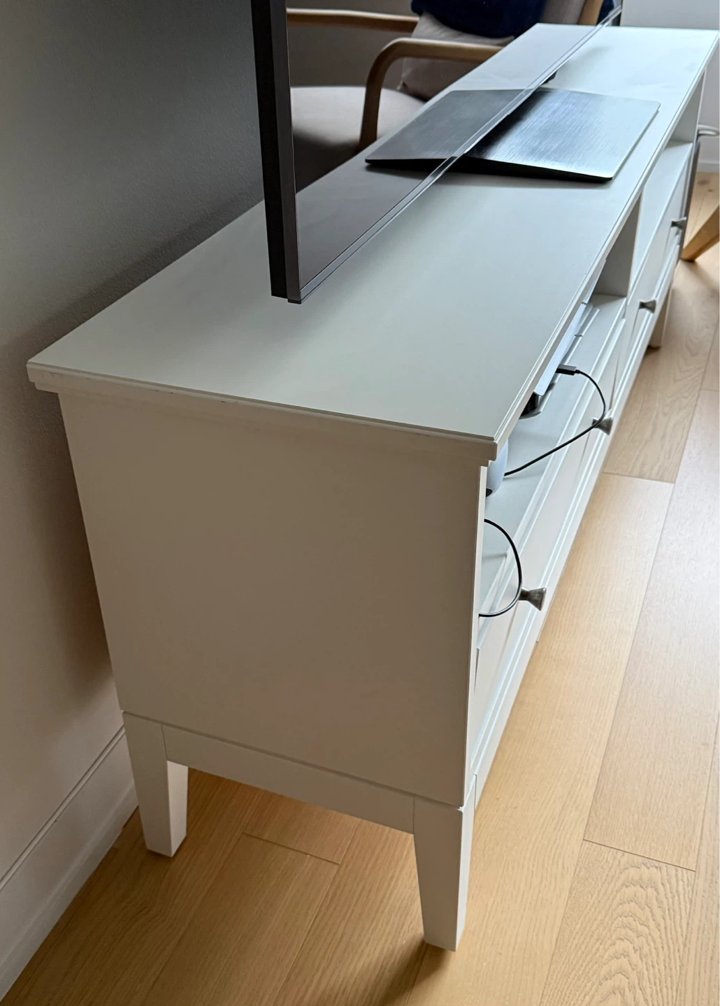 IKEA IDANA White TV Stand - photo 2