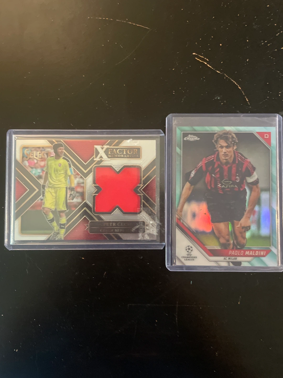 Panini Select Soccer & Topps Chrome Trading Cards