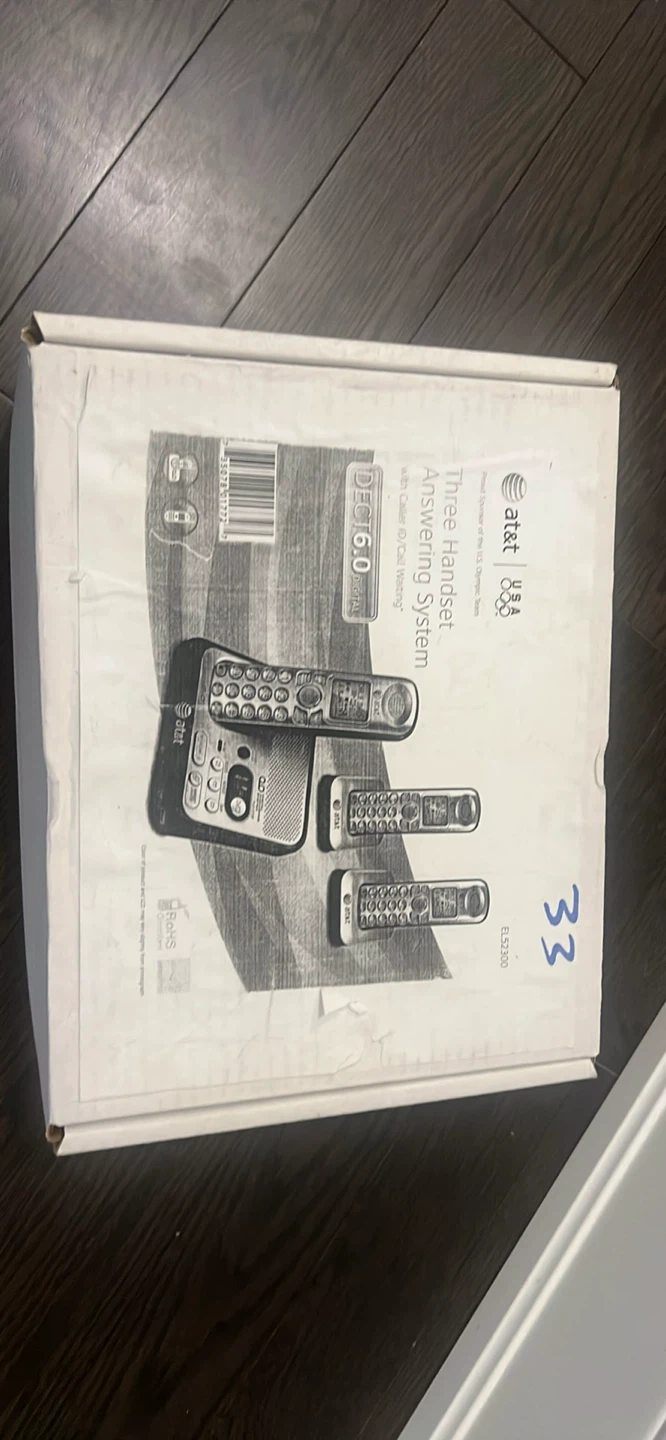 AT&T Three Handset Cordless Answering System