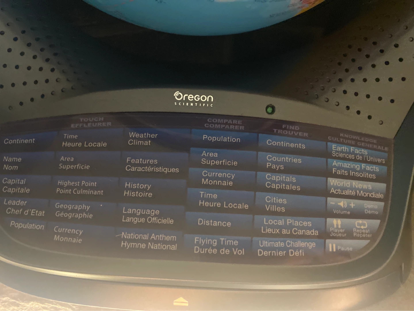 Oregon Scientific Interactive Globe - photo 4