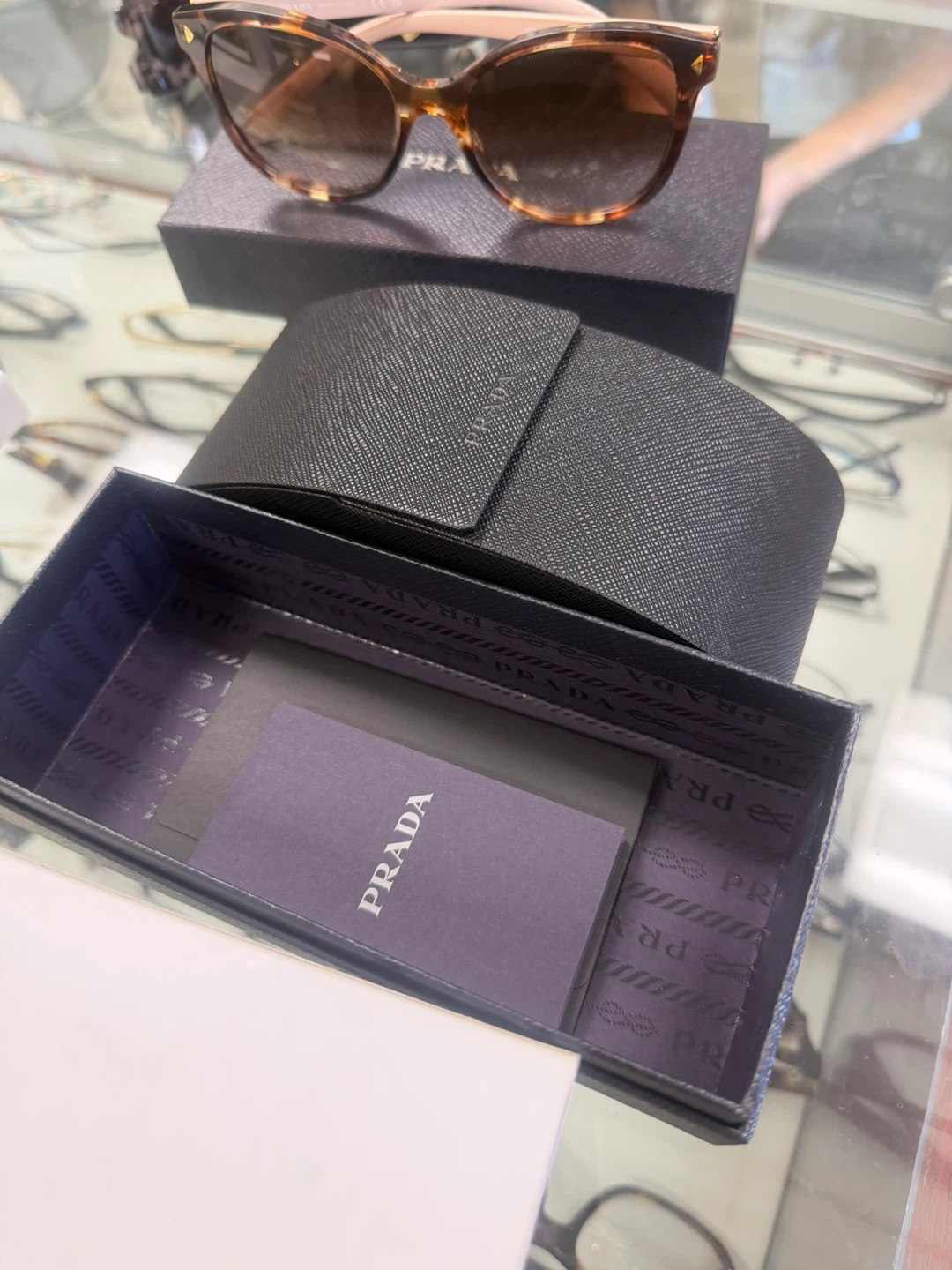 Prada Women's Tortoiseshell Cat-Eye Sunglasses - photo 2
