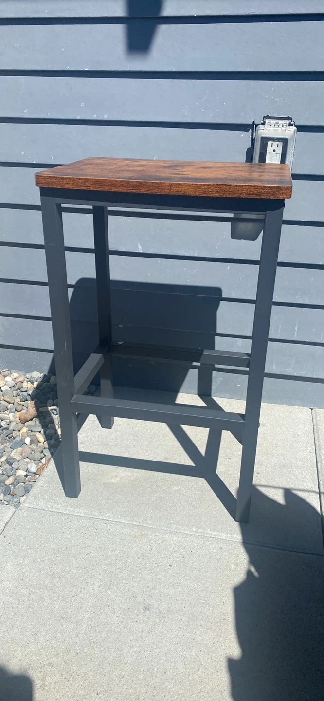 Wooden Top Bar Stools - photo 4