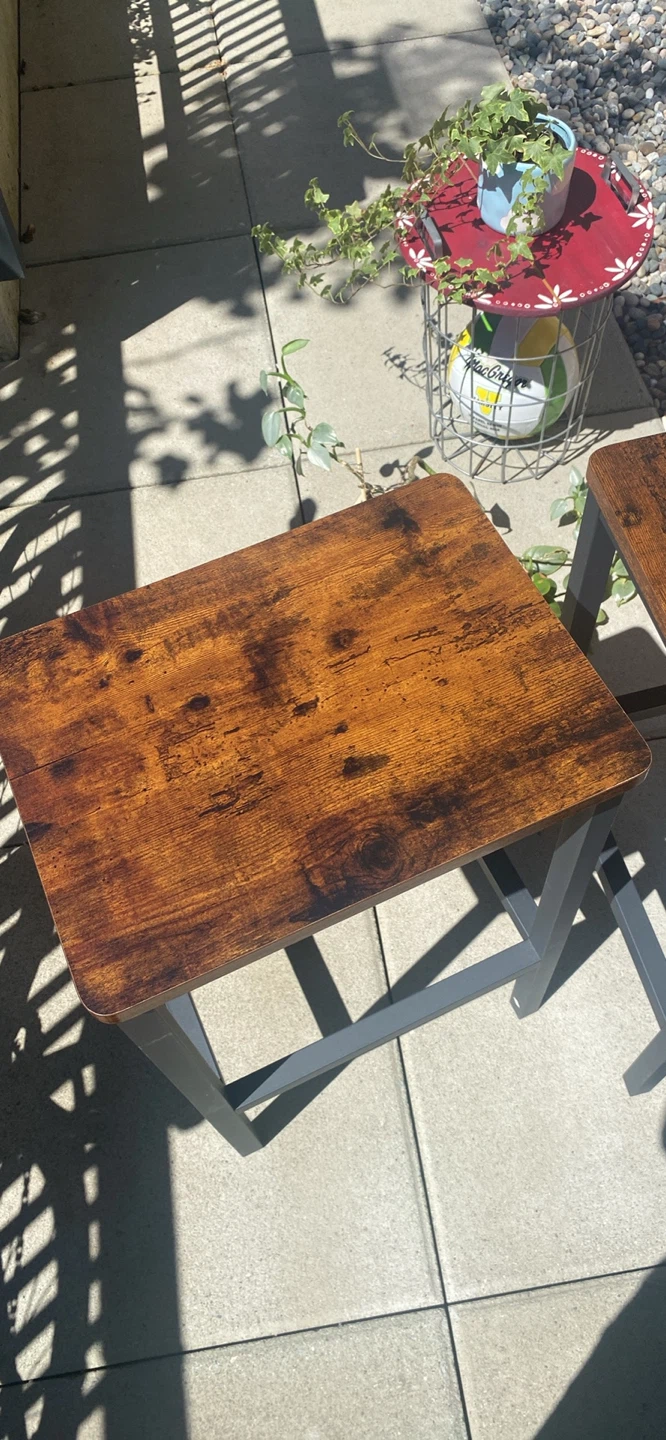 Wooden Top Bar Stools - photo 2