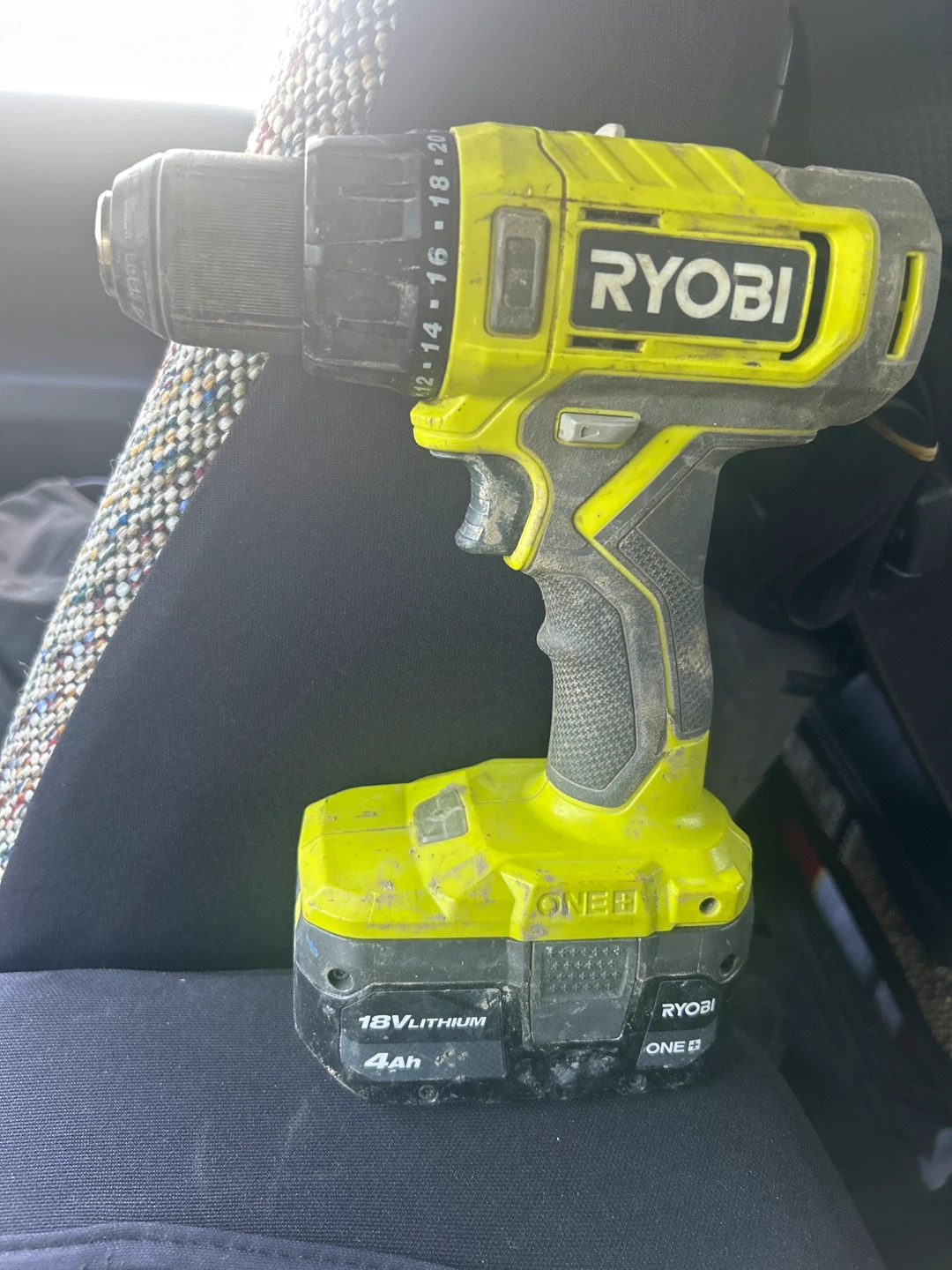 Ryobi 18V ONE+ Cordless Drill with 4.0Ah Battery