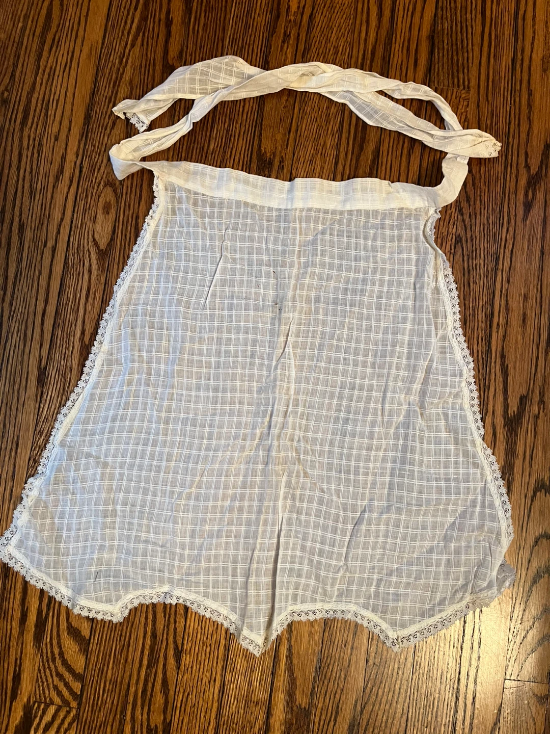 Vintage Floral Apron with Pockets - photo 4