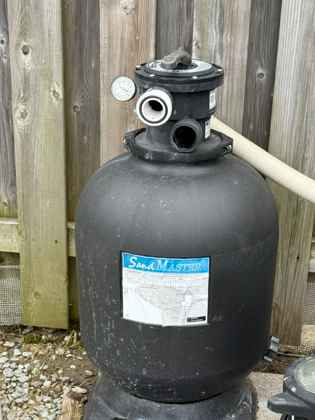 Hayward Sand Master Pool Filter with Pump and Hoses
