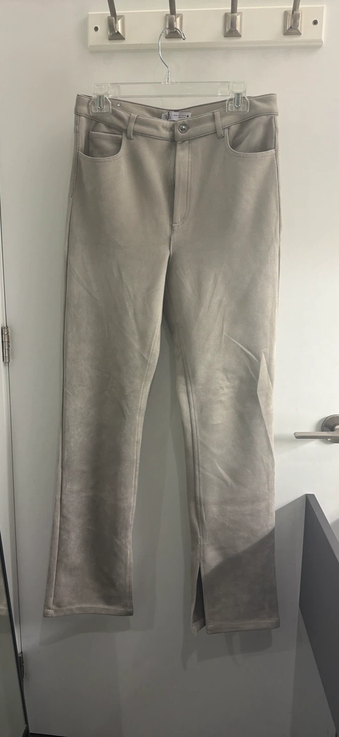 Zara Faux Suede Pants  sz 8