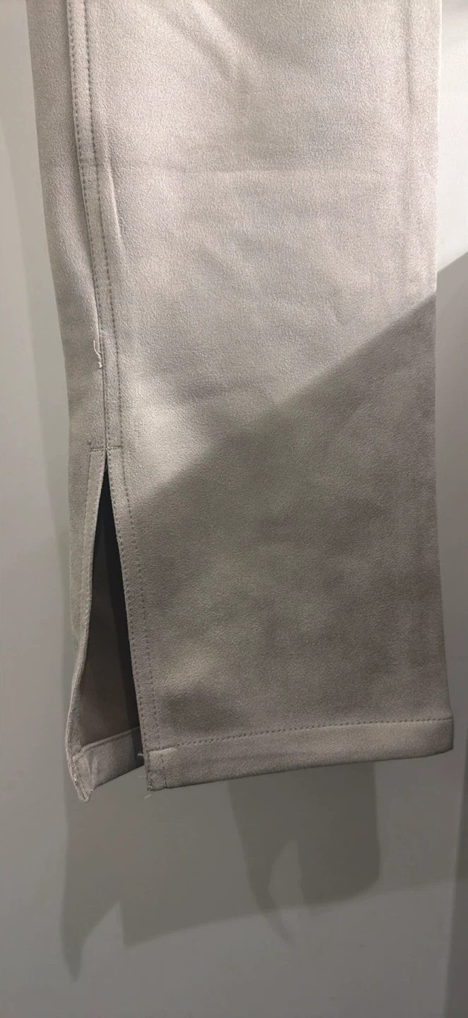 Zara Faux Suede Pants  sz 8 - photo 3