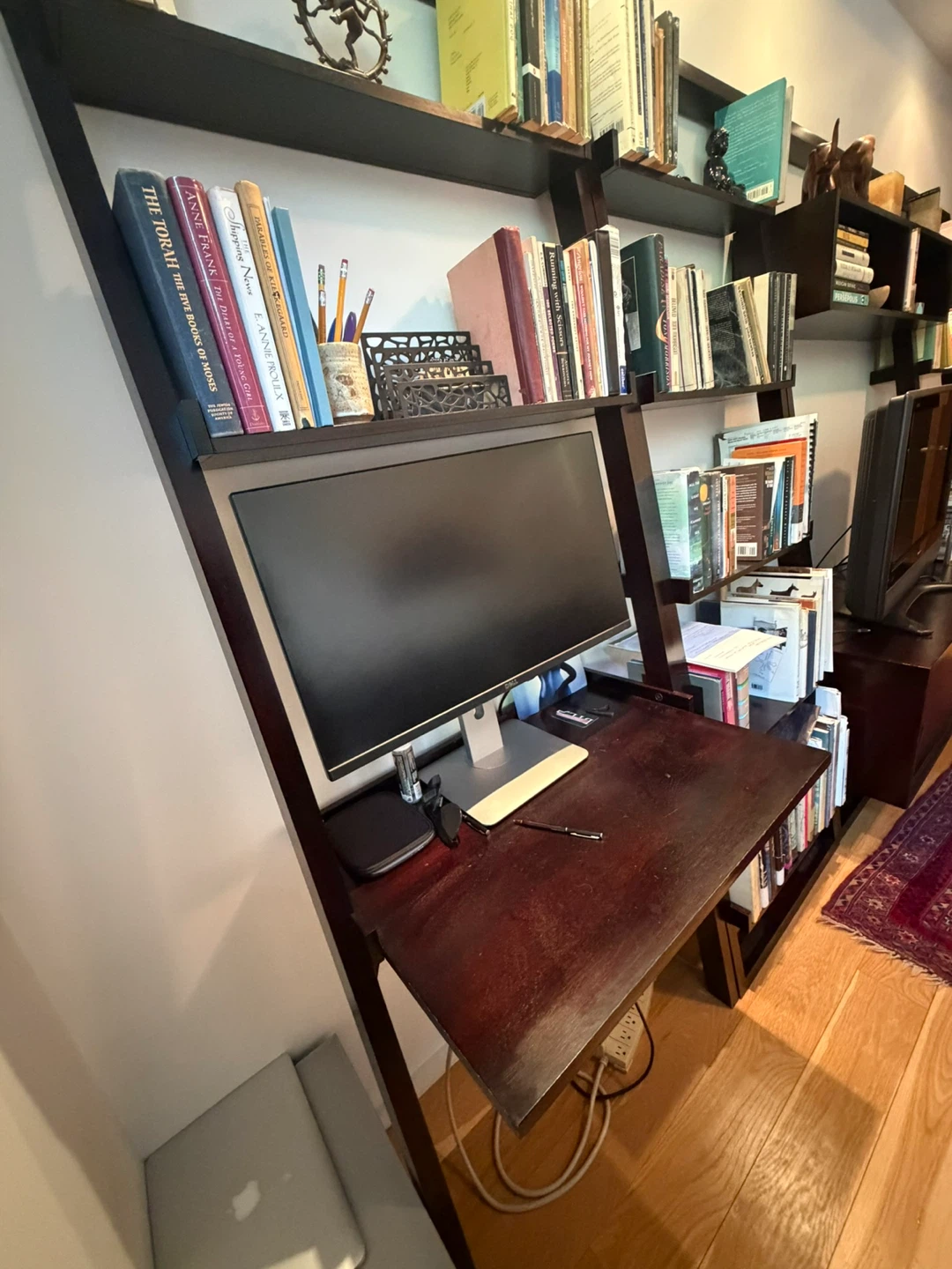 West Elm solid wood wall unit - photo 3