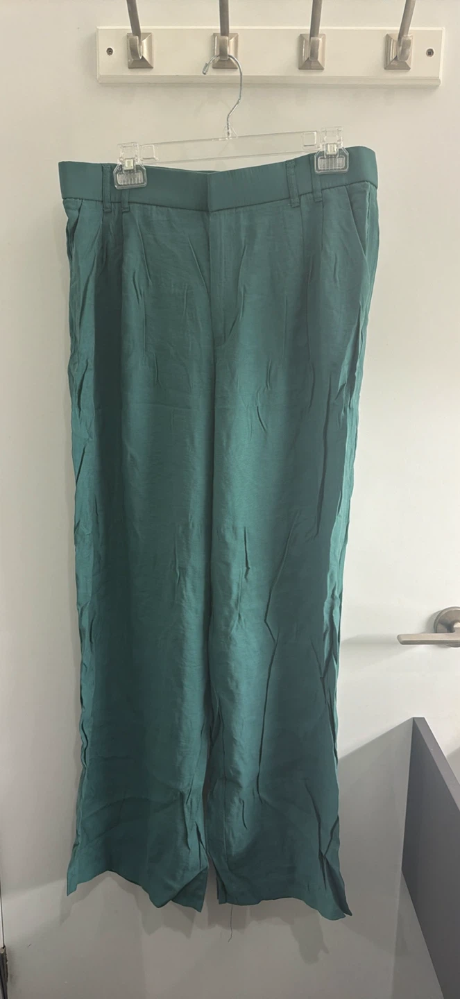 Zara Green trousers