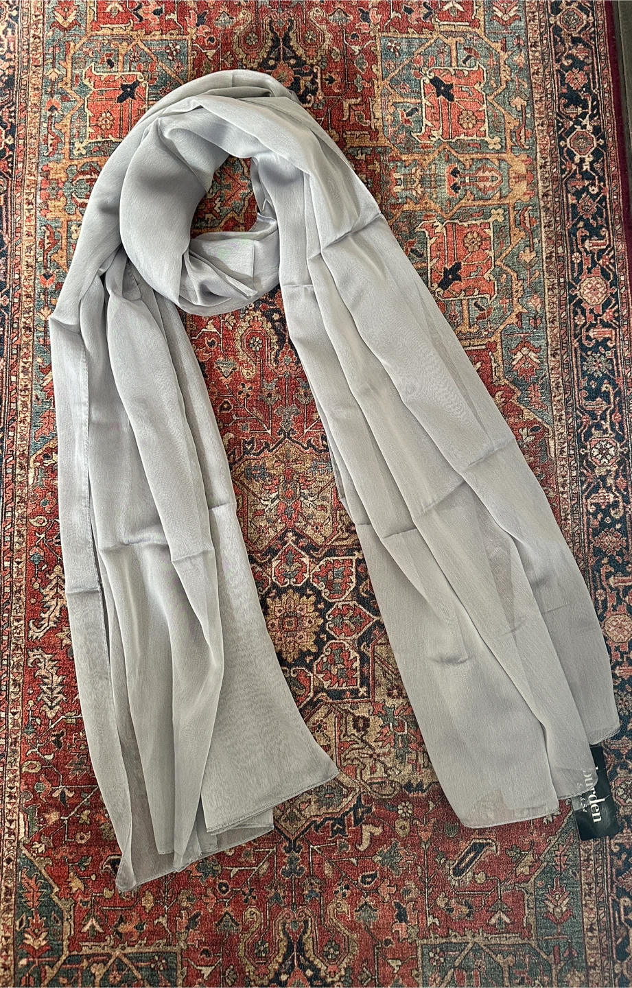Silver Sheer Scarf- New -$5 - East York