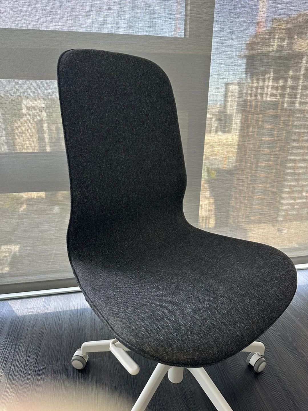 IKEA LÅNGFJÄLL Conference Chair - Gunnared dark gray/white - photo 2