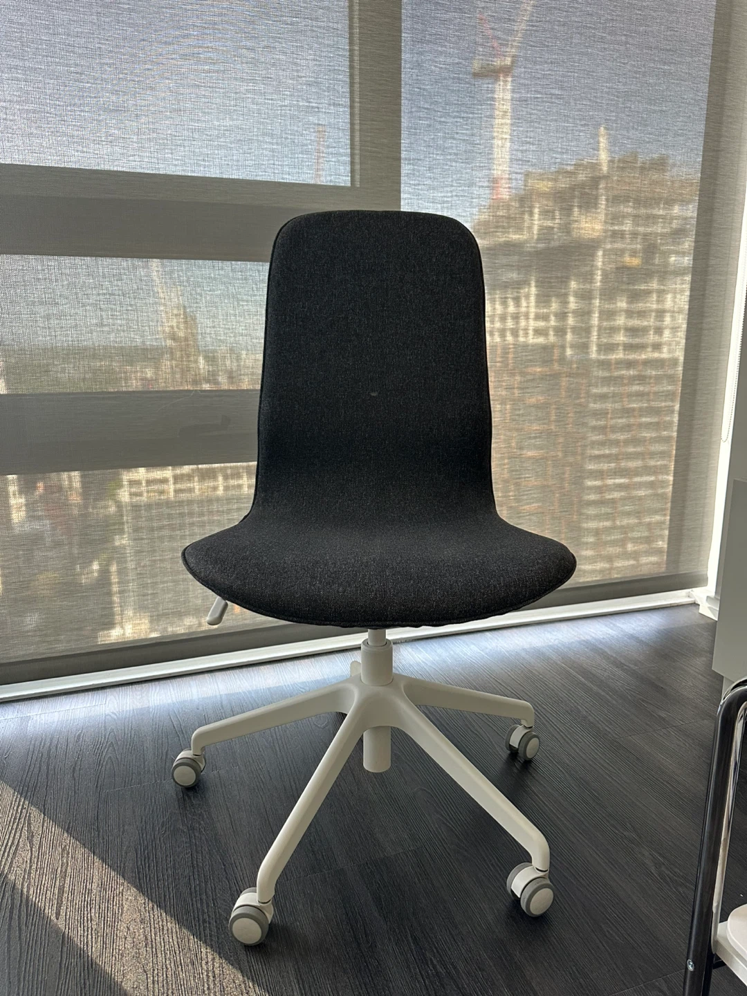 IKEA LÅNGFJÄLL Conference Chair - Gunnared dark gray/white