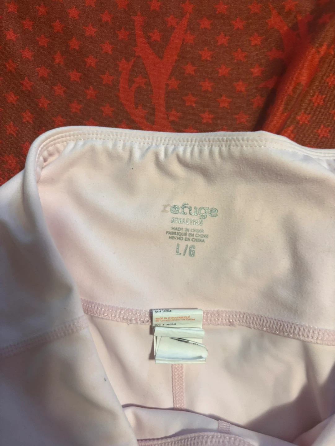 Refuge Athletic Pink Biker Shorts Size L - photo 2
