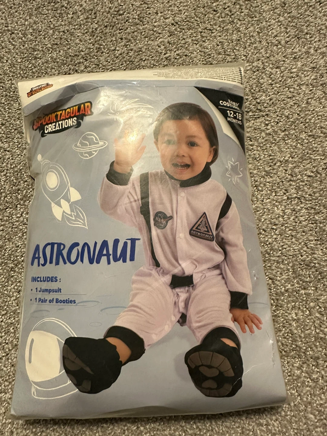 Spooktacular Creations Astronaut Costume 12-18 Months