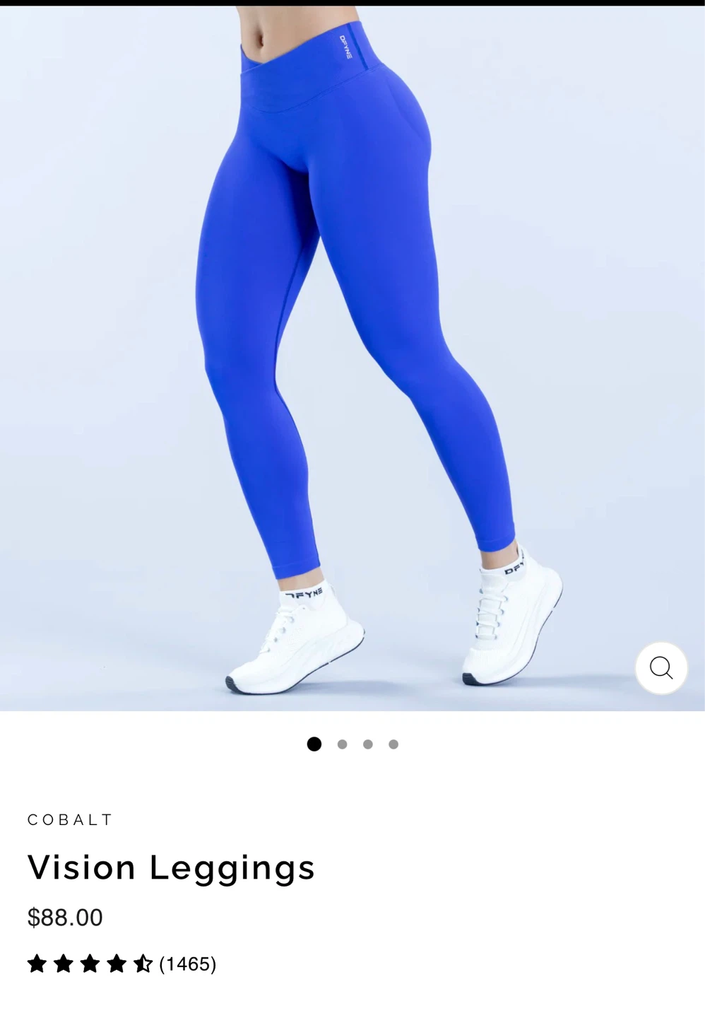 DFYNE Vision Leggings - Cobalt