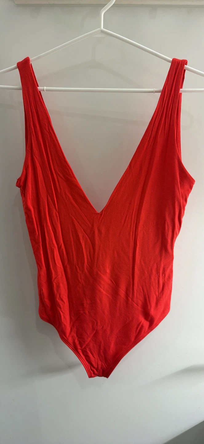 Urban Outfitters Red Bodysuit - Size Medium