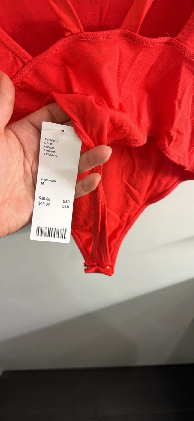 Urban Outfitters Red Bodysuit - Size Medium - photo 3