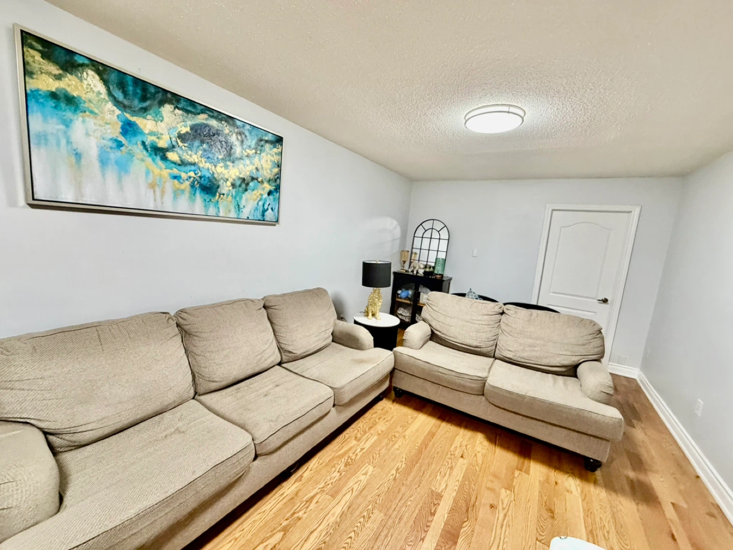 Three pieces sofa set