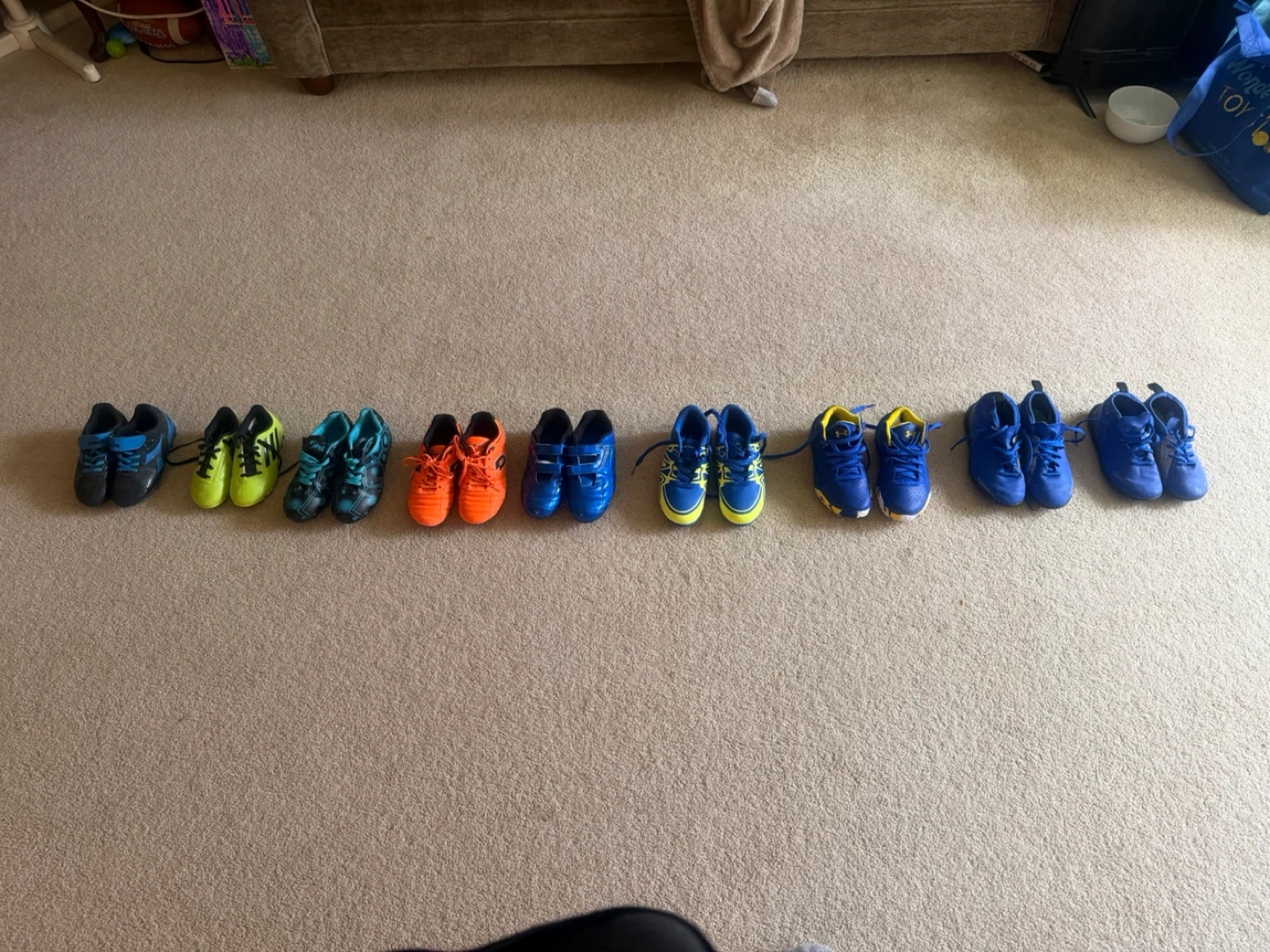 Soccer/BB Cleats - Assorted Brands and Sizes - photo 2