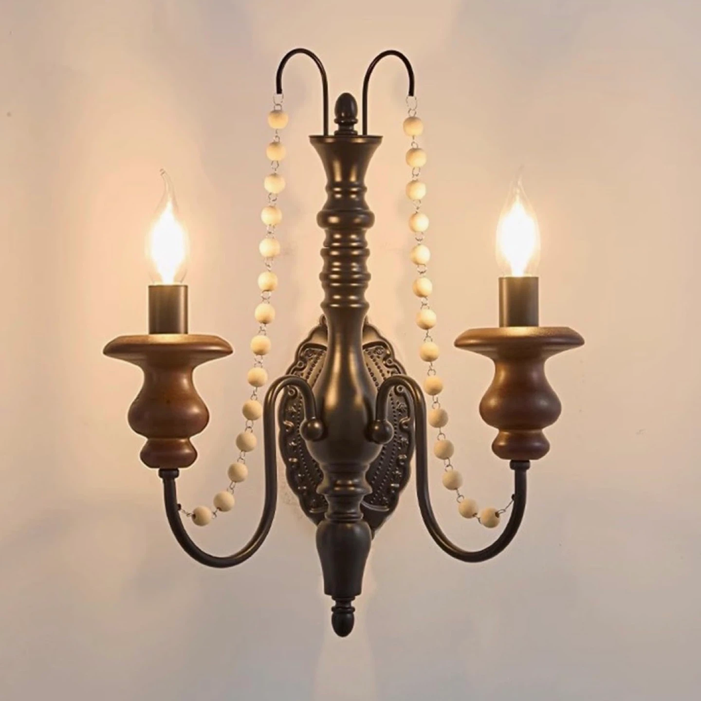 Vintage Style 2-Light Wall Sconce