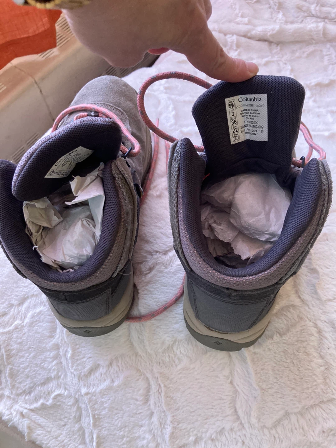 Columbia Size 5 Wide Newton Ridge Plus Waterproof Hiking Boots - photo 2