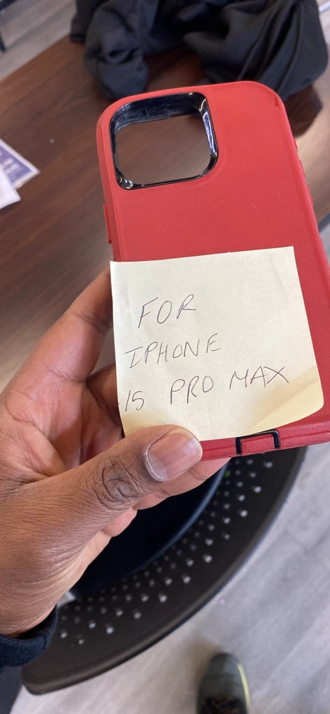 Red Case for iPhone 15 Pro Max - photo 2