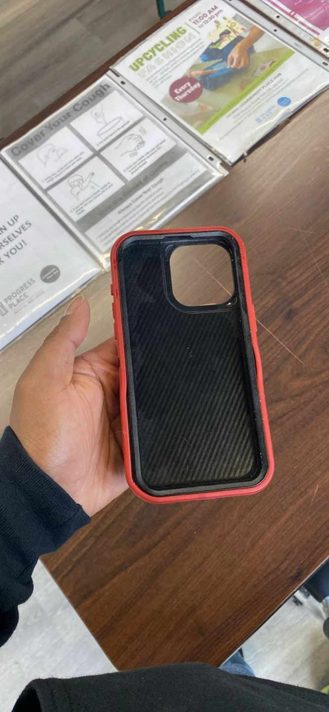 Red Case for iPhone 15 Pro Max