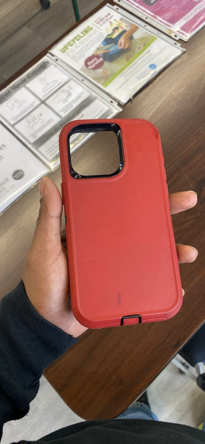 Red Case for iPhone 15 Pro Max - photo 3