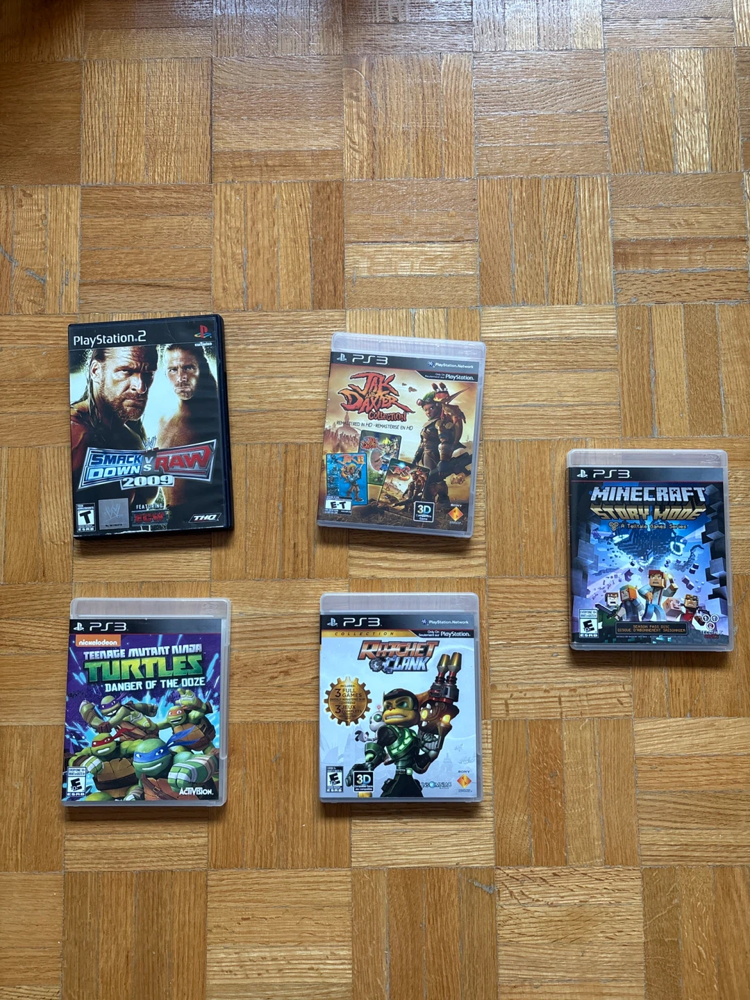 PlayStation 2 and 3 games 5$ dollars each okay condition